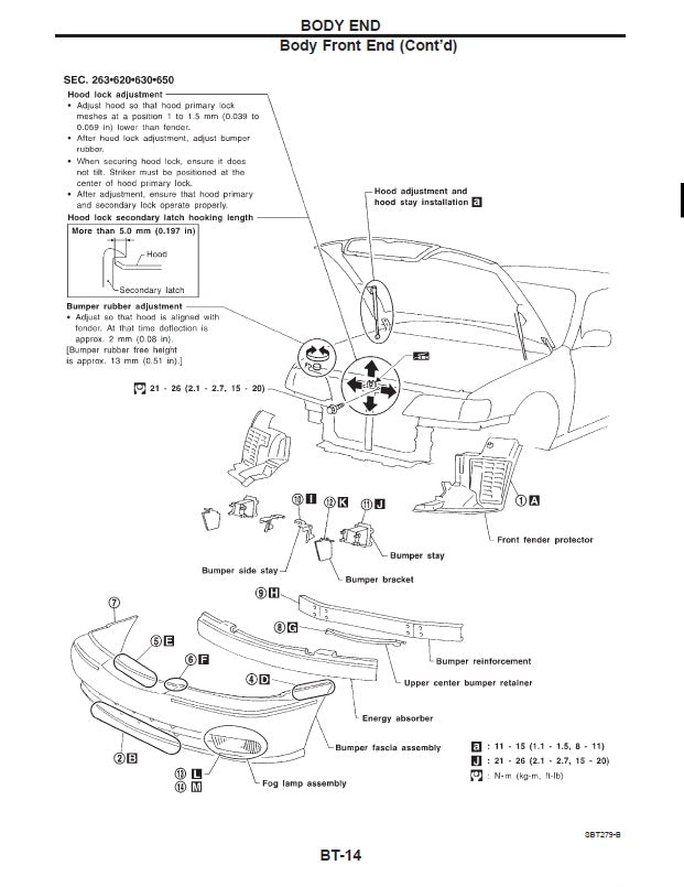 1997 to 2001 Infiniti Q45 Service Manual