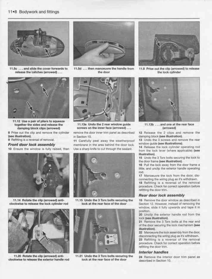 2001-2008 Citroen C5 Estate Service Manual