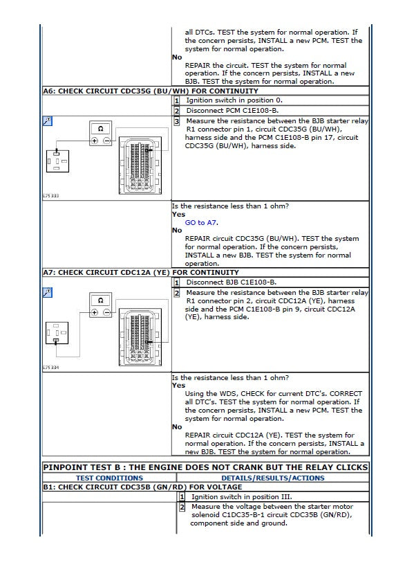 2006 to 2012 Ford S-Max Service Manual