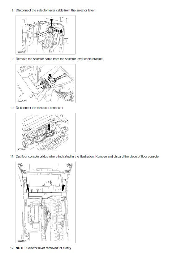 2009 to 2012 Ford Flex Service Manual