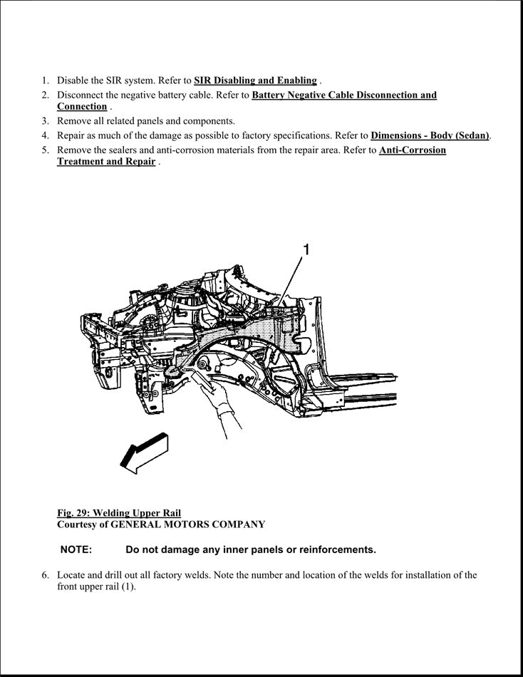 2009 to 2013 Buick Regal Service Manual