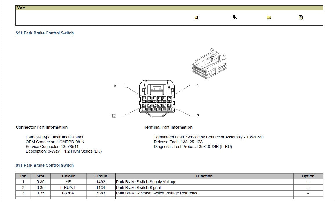2011 to 2015 Chevrolet Volt Service Manual