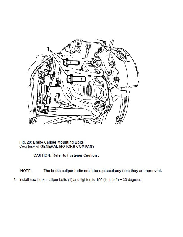 2013 to 2017 Cadillac XTS Service Manual