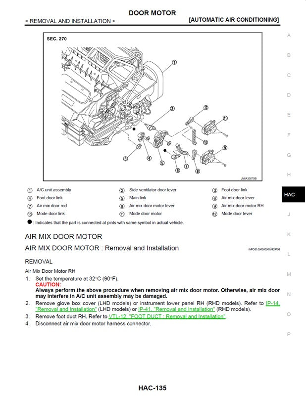 2013 to 2020 Nissan Rogue SUV T32 Service Manual