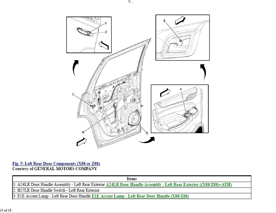 2014 to 2018 GMC Yukon Service Manual