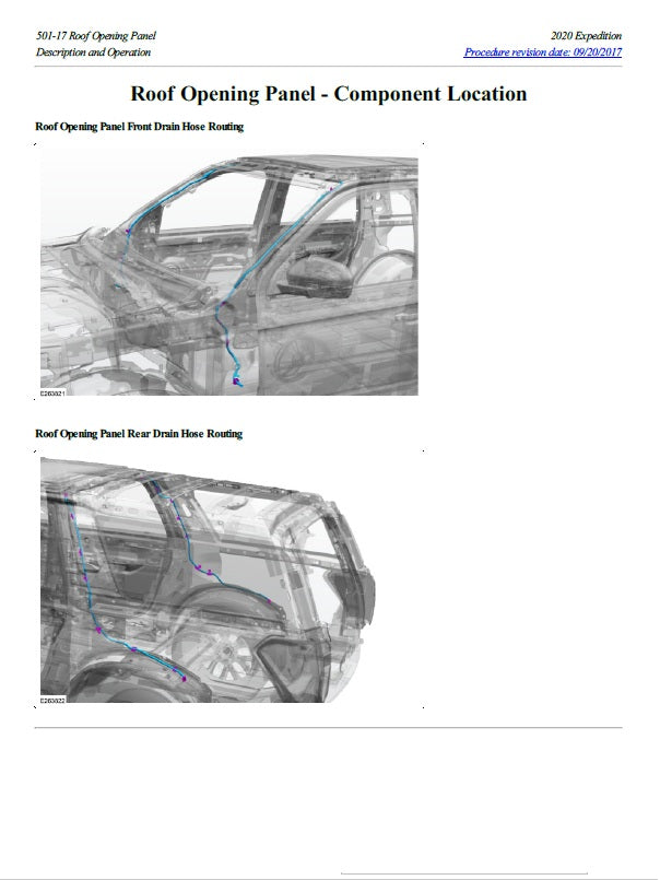 2018 to 2024 Ford Expedition Service Manual