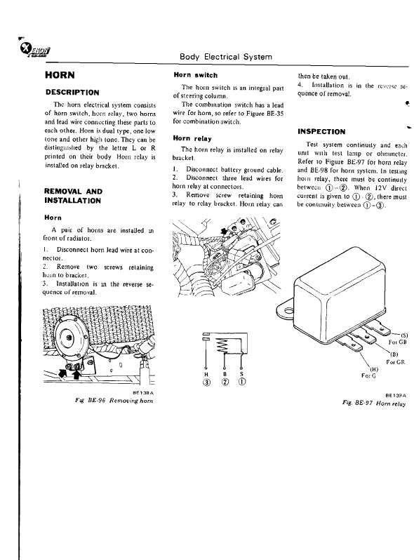1974 to 1978 Nissan Datsun 260Z Fairlady Z Service Manual