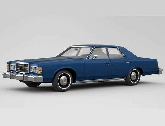 1975 to 1976 Ford Custom 500 4dr Service Manual