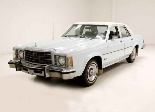 1975 to 1976 Ford Granada 4dr Service Manual