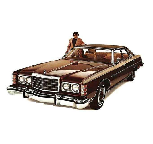 1975 to 1976 Ford Ltd Brougham Service Manual