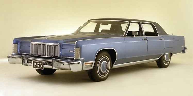 1975 to 1976 Lincoln Continental 4dr Service Manual