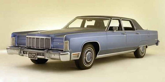 1975 to 1976 Lincoln Continental 4dr Service Manual