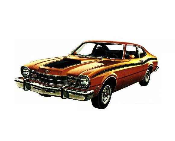 1975 to 1976 Mercury Comet 2dr Service Manual