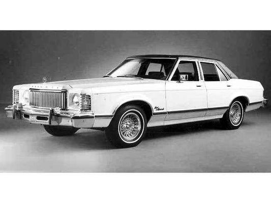 1975 to 1976 Mercury Monarch Ghia Service Manual