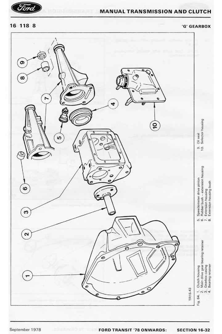 1978-1985 Ford Transit Mk2 Service Manual