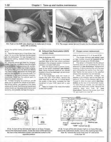 1984 to 1991 Isuzu Trooper Service Manual