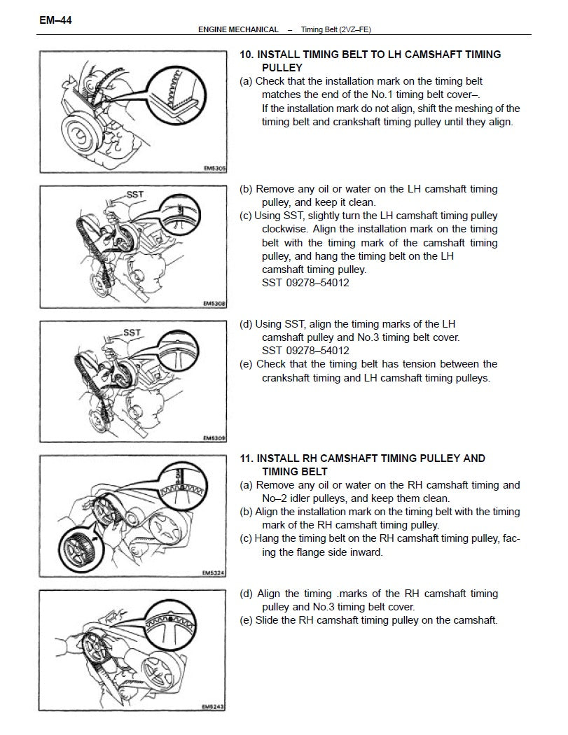 1986 to 1991 Toyota Camry Service Manual