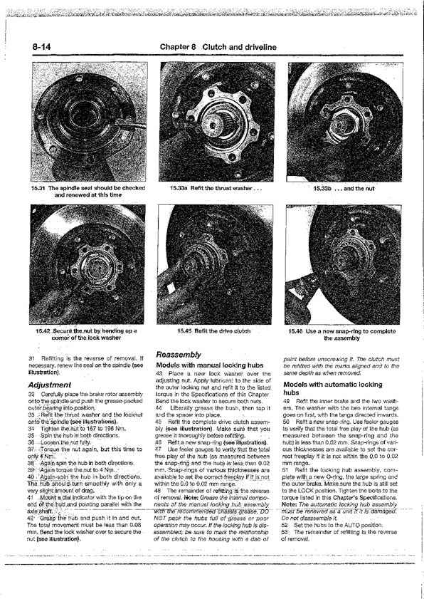 1988-1994 Nissan Patrol Service Manual