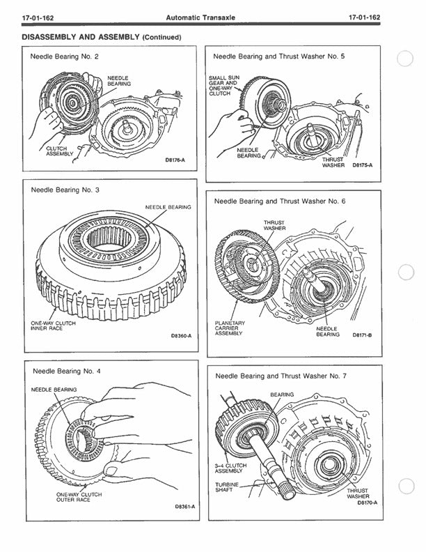 1989-1992 Ford Probe Service Manual