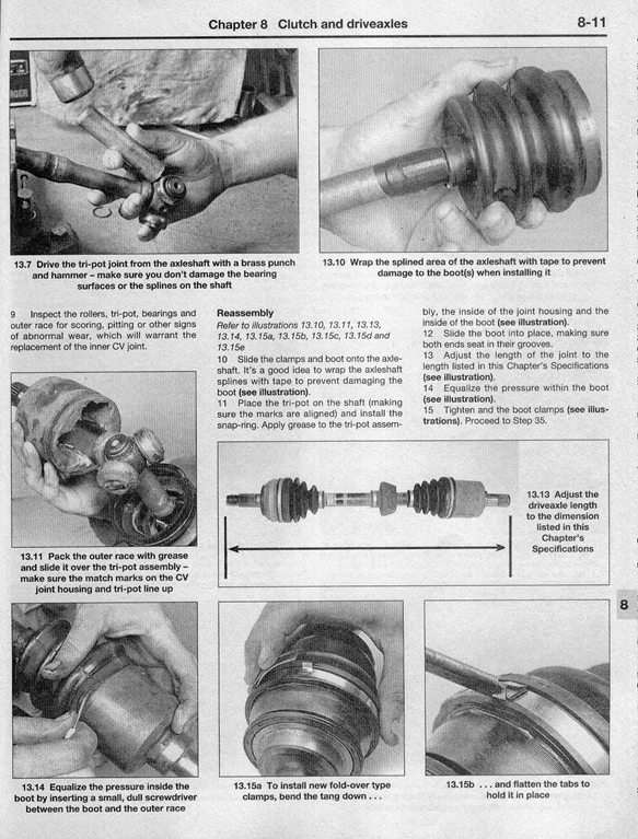 1993-1997 Mazda MX6 MX-6 Service Manual