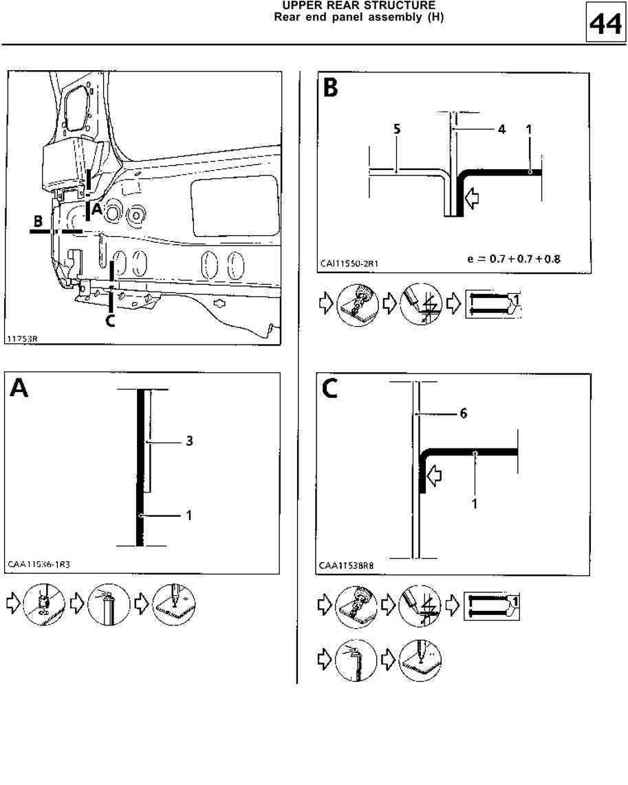 1995-2002 Renault Megane 2 Door Coupe Service Manual