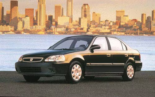 1996-2000 Honda Civic Service Saloon Coupe Manual for Repair and Maintenance