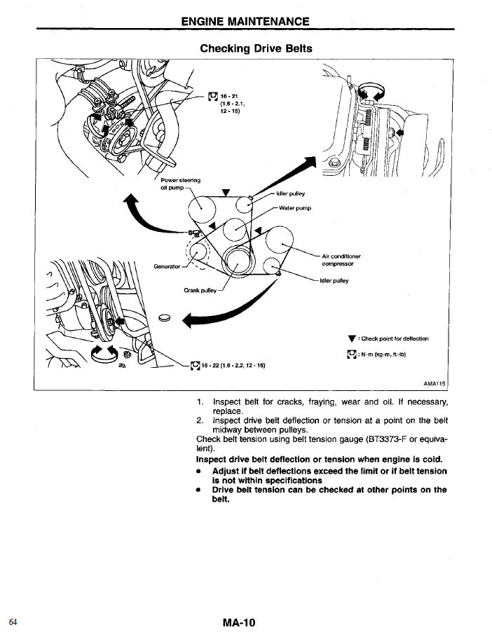 1997-2000 Nissan Frontier Pickup Truck Service Manual