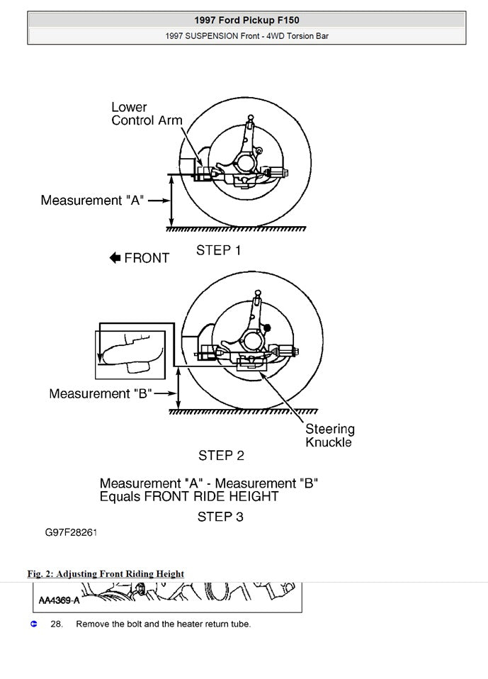 1997-2003 Ford F150 Pickup Truck Service Manual