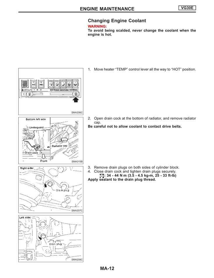 2000 to 2004 Nissan Navara D22 Service Manual