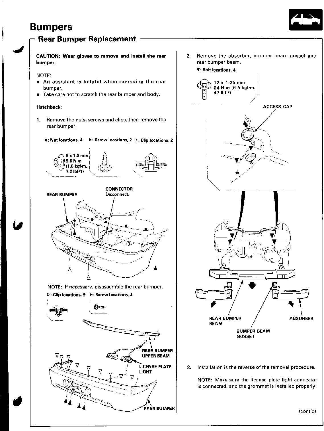 1998-2001 Acura Integra Service Manual for Repair and Maintenance