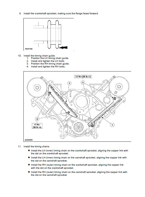 1999 to 2004 Ford Mustang Service Manual