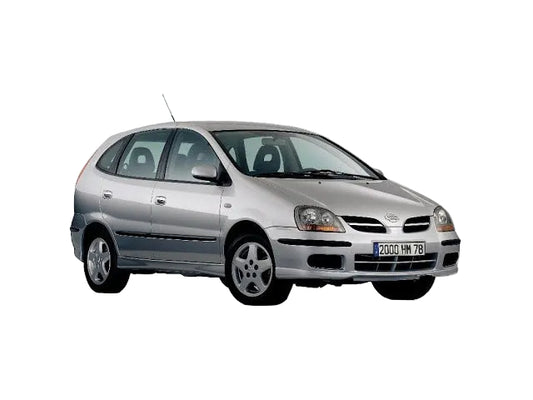 A silver hatchback car shown from a three-quarter front angle on a plain white background.