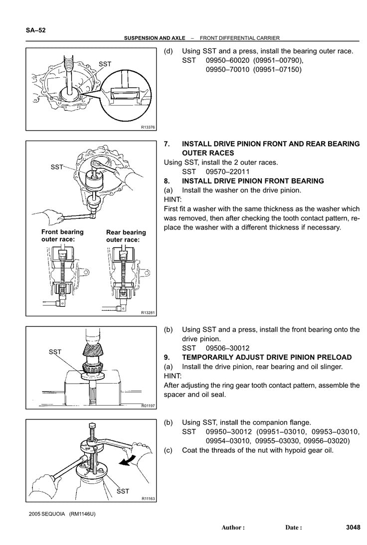 2001-2007 Toyota Sequoia Service Manual