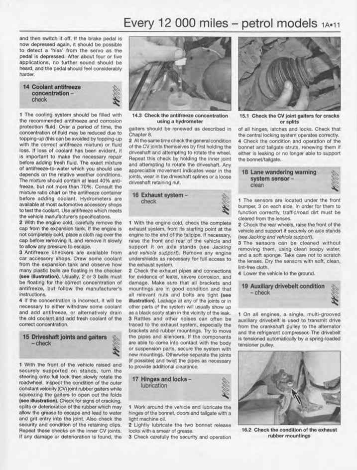 2001-2008 Citroen C5 Estate Service Manual