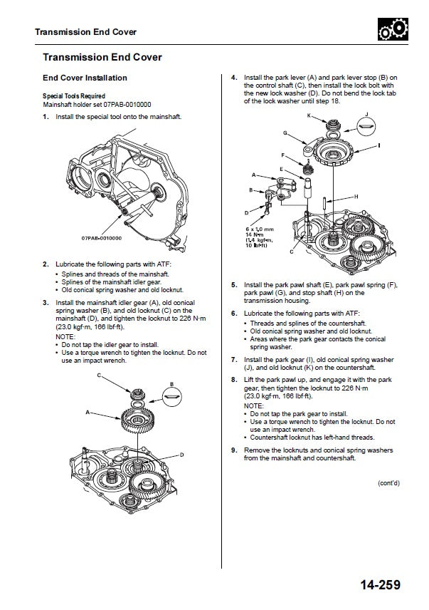 2002 to 2005 Honda CRV CR-V Service Manual