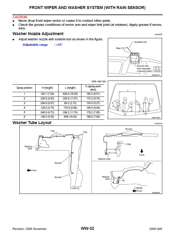 2002 to 2006 Infiniti Q45 Service Manual
