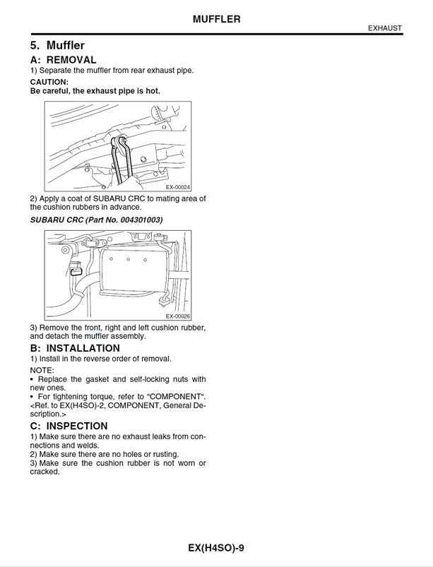 2002 to 2008 Subaru Forester Service Manual