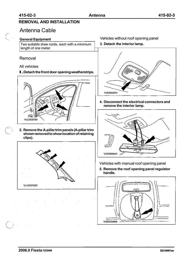2002-2008 Ford Fiesta Service Manual