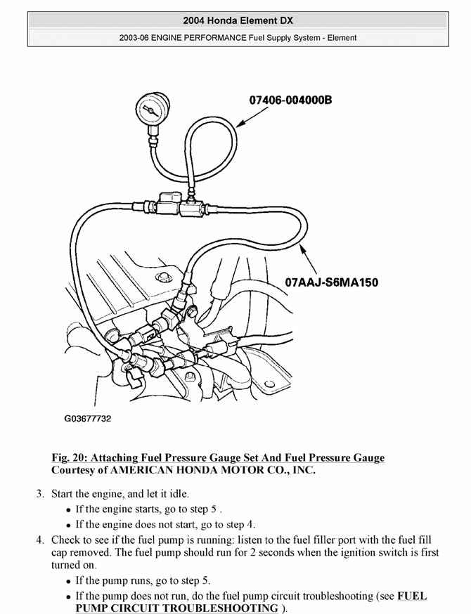 2003-2006 Honda Element Service Manual