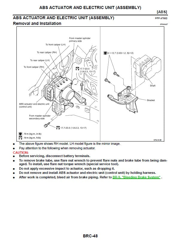 2003 to 2007 Nissan Xtrail X-Trail T30 Service Manual