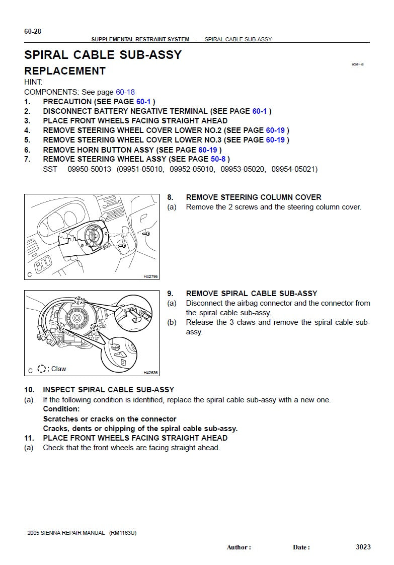 2004-2007 Toyota Sienna Service Manual