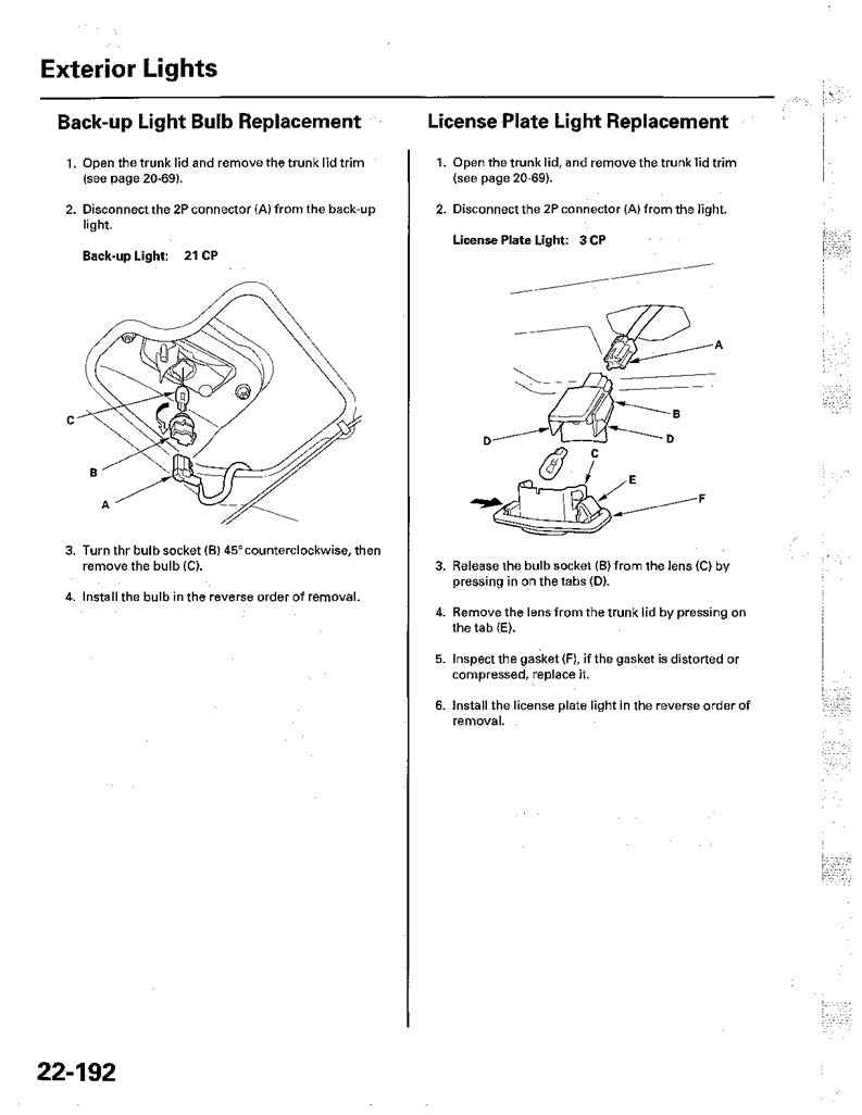 2004-2008 Acura Integra TL Service Manual for Repair and Maintenance