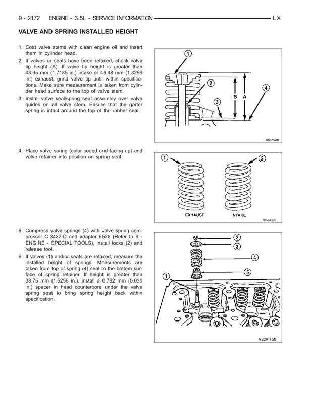2004 to 2010 Chrysler 300C 300 Service Manual