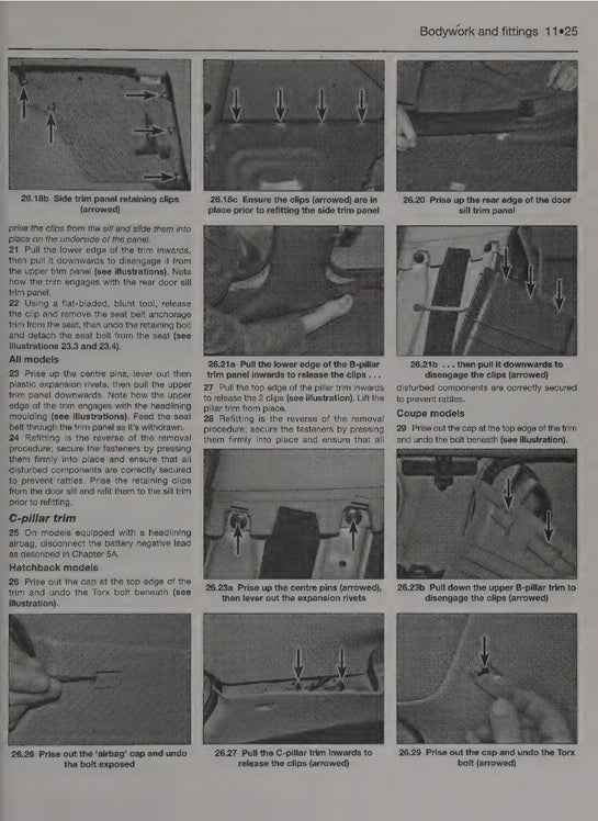 2004 to 2011 BMW 1 Series (E87 5 Door) Service Manual