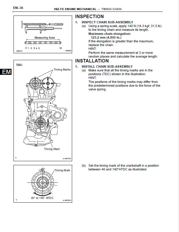 2005-2013 Toyota Yaris Service Manual