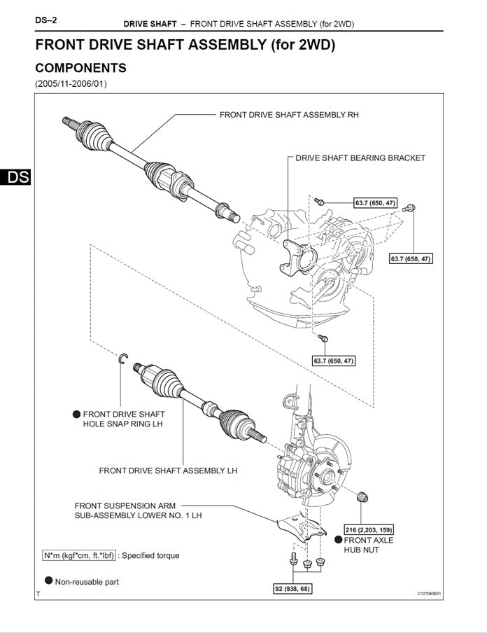 2006-2012 Toyota RAV 4 RAV4 Service Manual