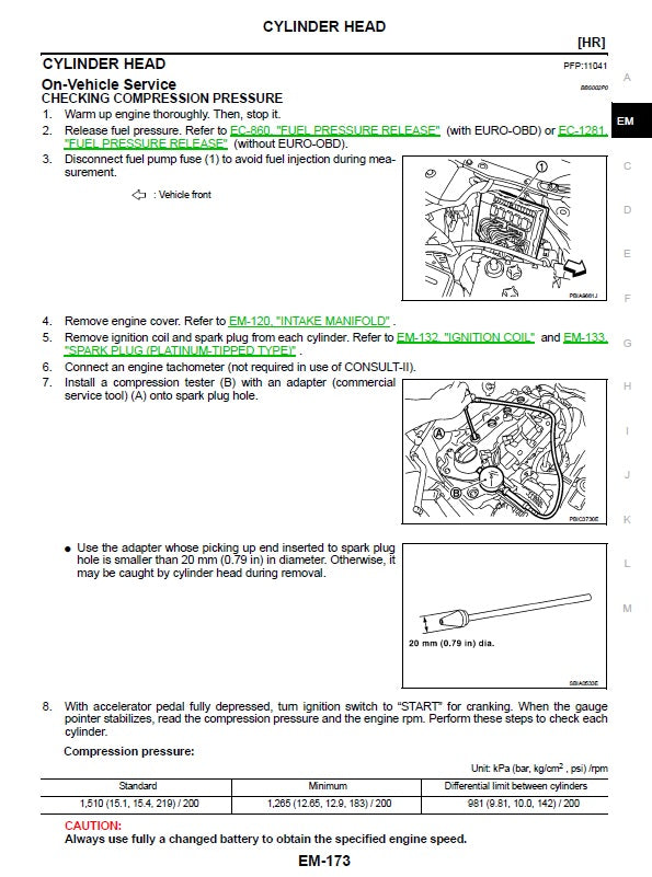 2006 to 2013 Nissan Note E11 Service Manual