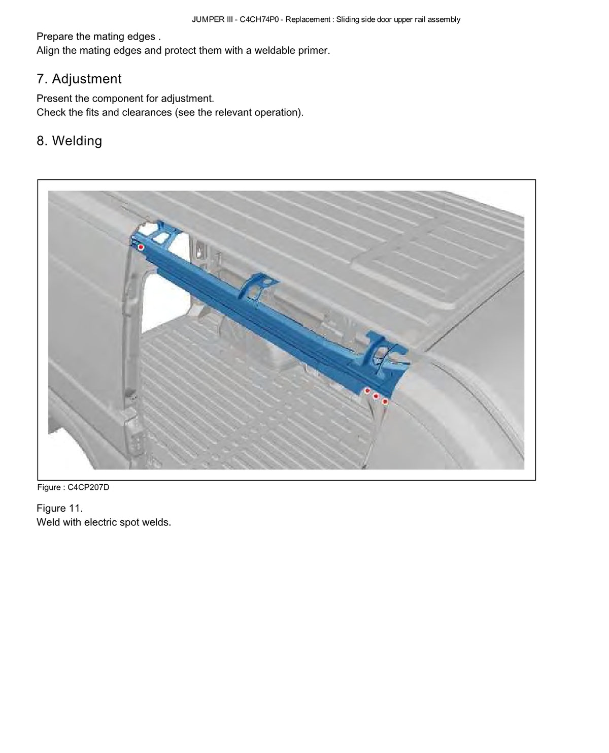 2007-2014 Citroen Jumper Van Service Manual