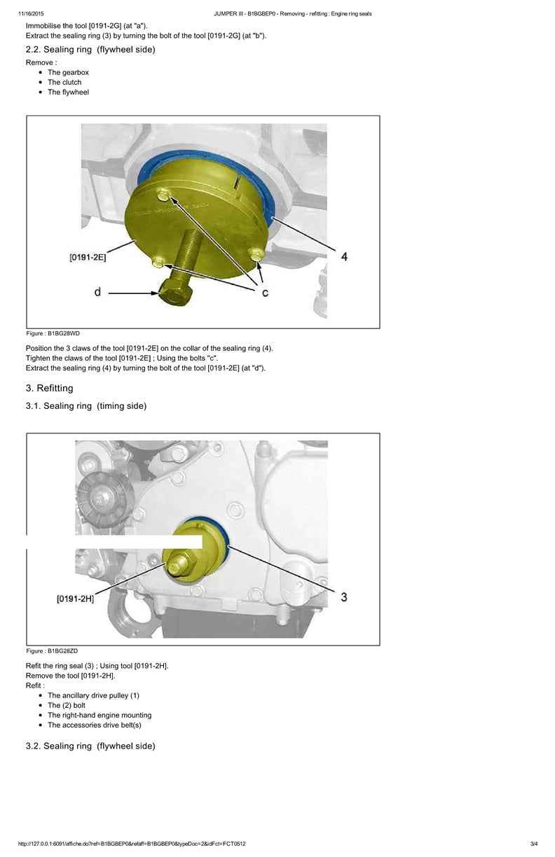 2014-2017 Peugeot Boxer Van Service Manual