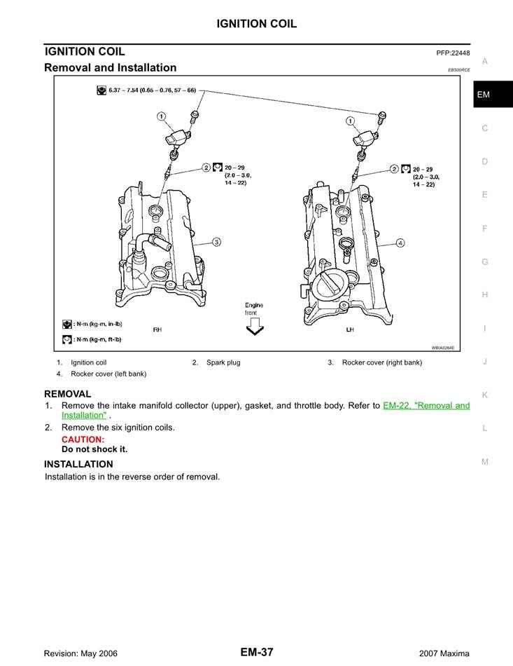 2009 to 2010 Nissan Maxima Service Manual